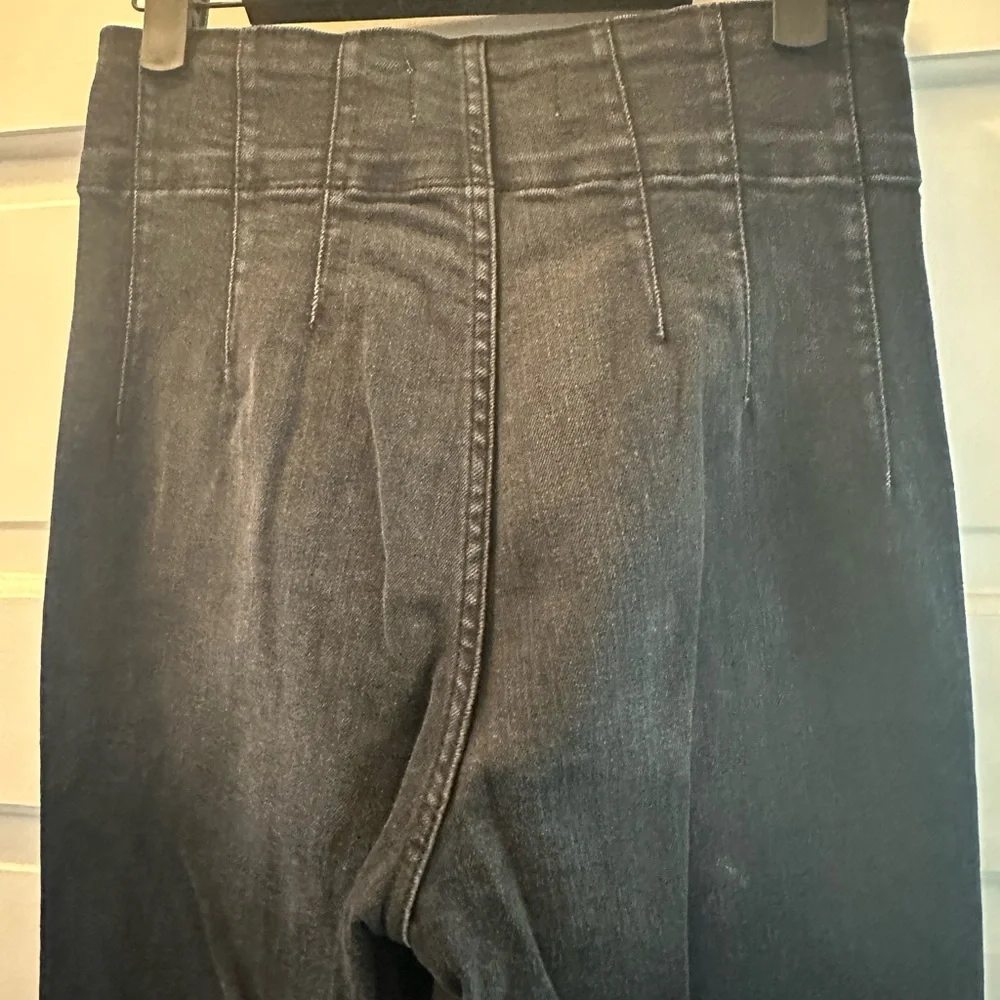 Free People Light Black Flare Jeans - Picture 9 of 10